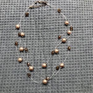 Multi strand brown color Necklace